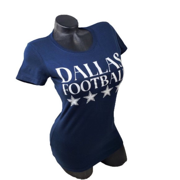 Dallas Football Navy Fitted Adj. Baseball Cap. - Picture 3 of 3